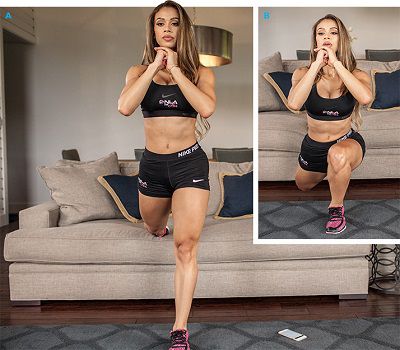 work out at home with squat helps to muscle tone effective