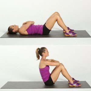 work out with abdominal bloating to reduce belly fat effectively