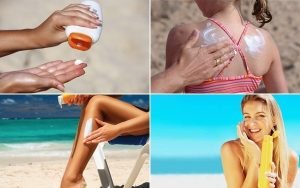 Sunscreen and all things keep in mind