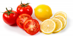 tomatoes and lemon juice reduce dark circles effectively