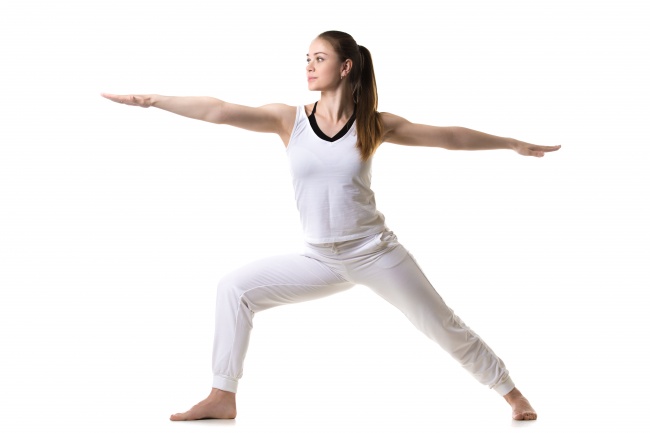 warrior pose