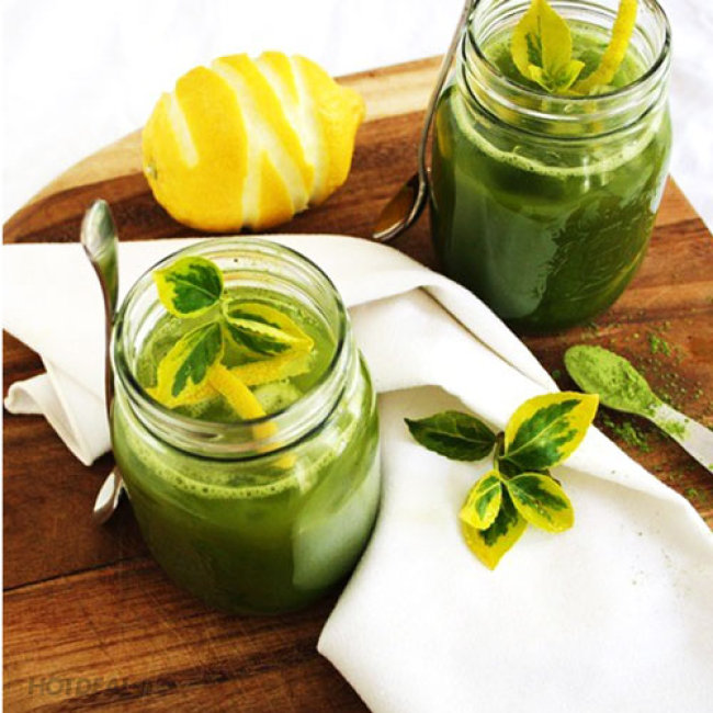 used green tea and mint used green tea and mint